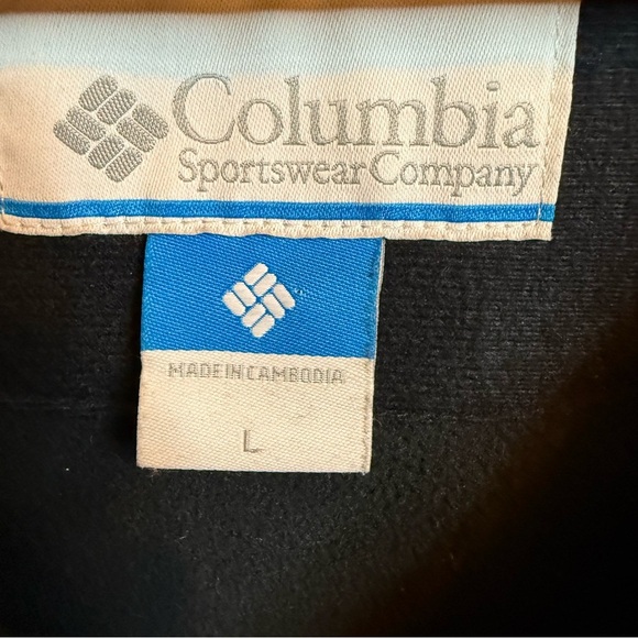 Columbia | Men's Ascender Soft Shell Black Jacket | Sz L - Picture 8 of 12